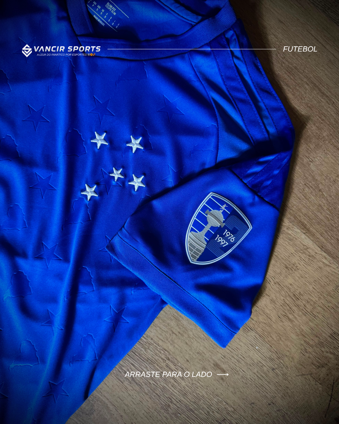 Camisa do Cruzeiro Home 2026 + Kit Patch Libertadores - Pronta entrega