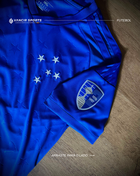 Camisa do Cruzeiro Home 2026 + Kit Patch Libertadores - Pronta entrega