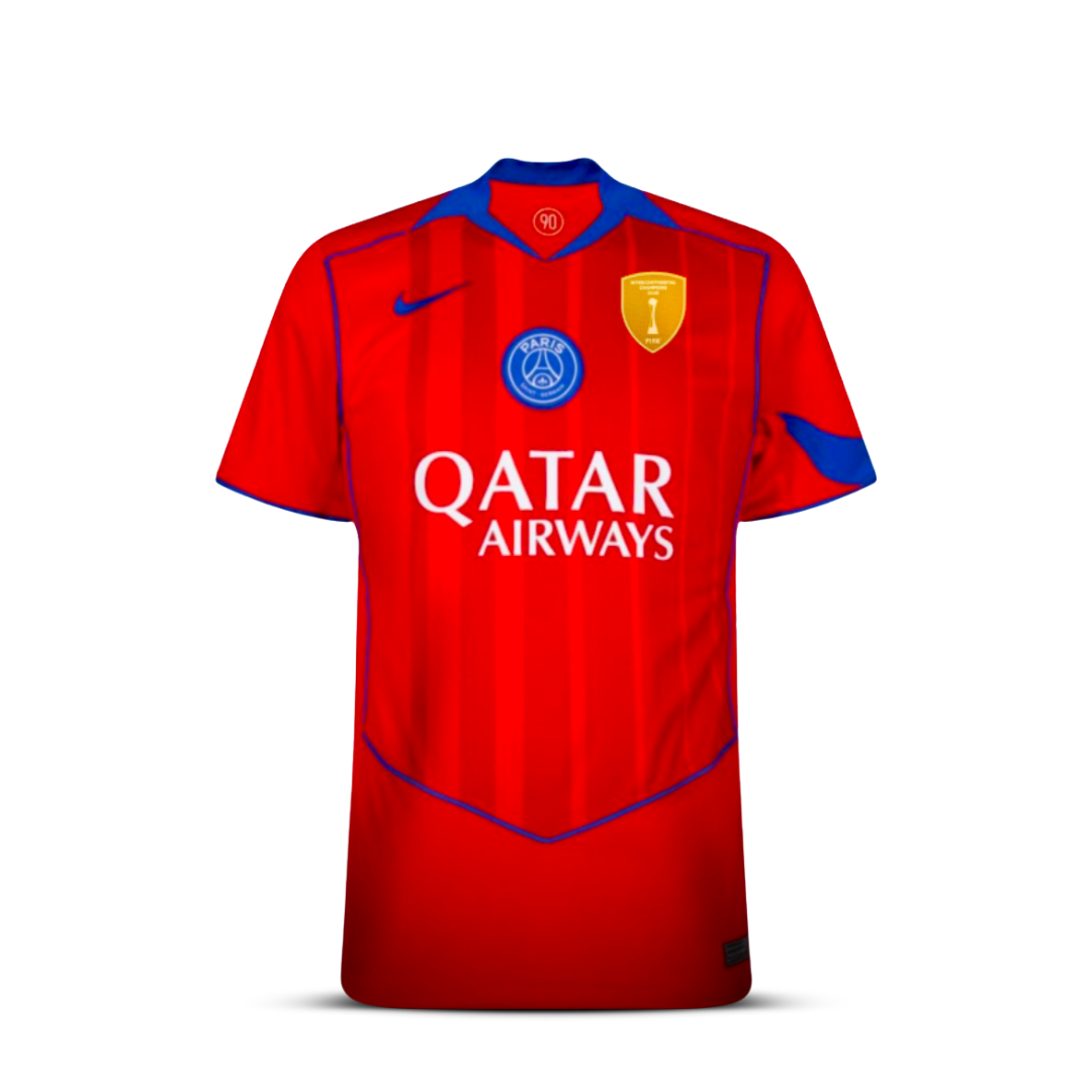 Camisa do PSG Third - 25/26 com Patch de Campeão Intercontinental