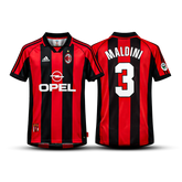 Camisa Milan Retrô 1998/99 Home – Maldini #3