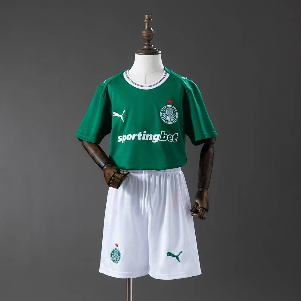 Kit Infantil Palmeiras Home 2026 - Pronta entrega
