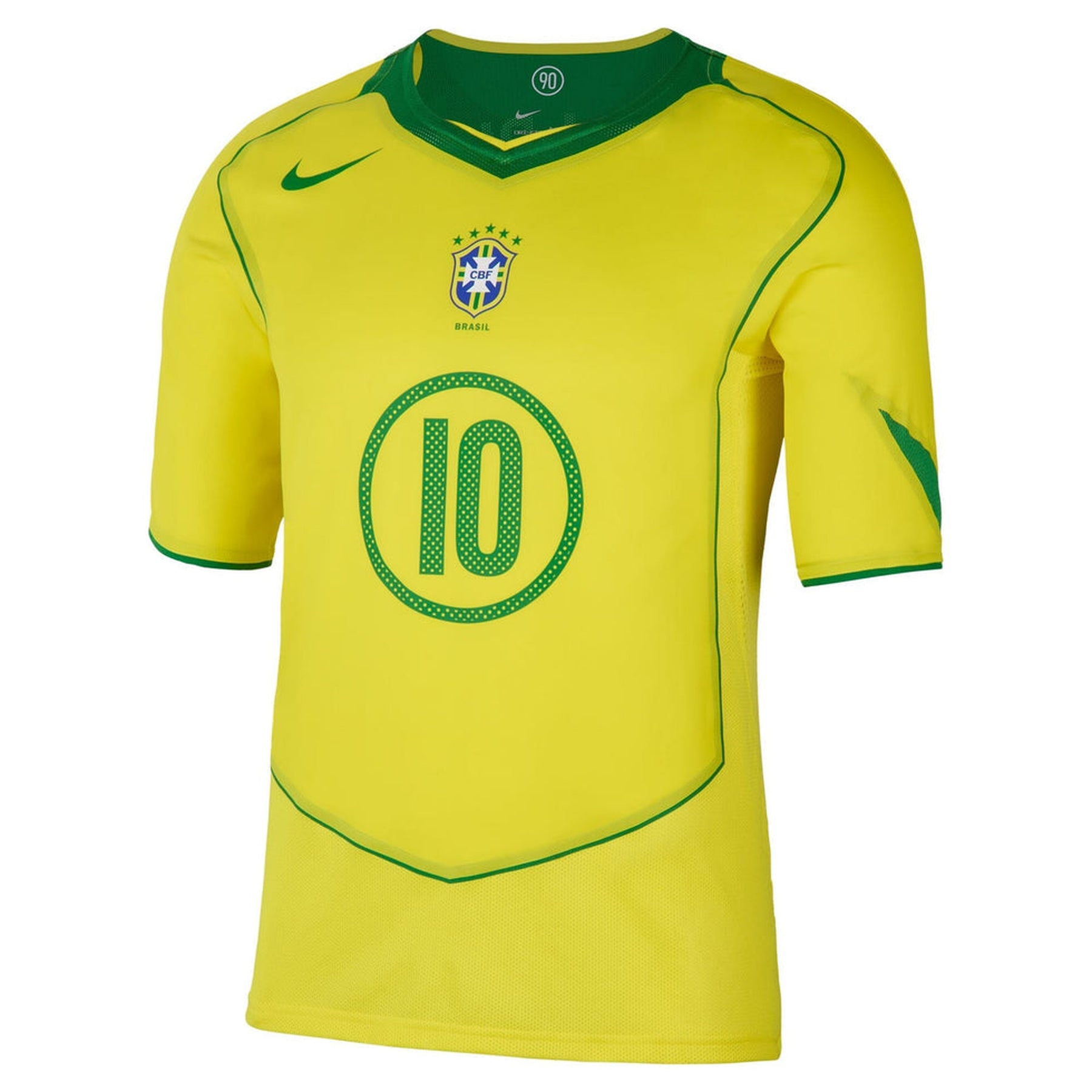 Camisa Brasil Home 2004 - Ronaldinho - Pronta entrega