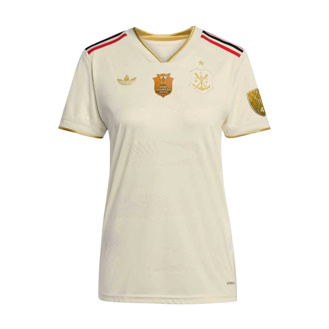 Camisa do Flamengo Feminina Third - 2025/26 + Patchs de Campeão da Libertadores
