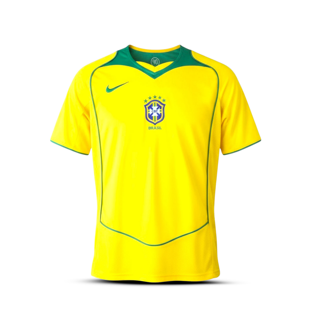 Camisa Brasil Home Retrô - 2004