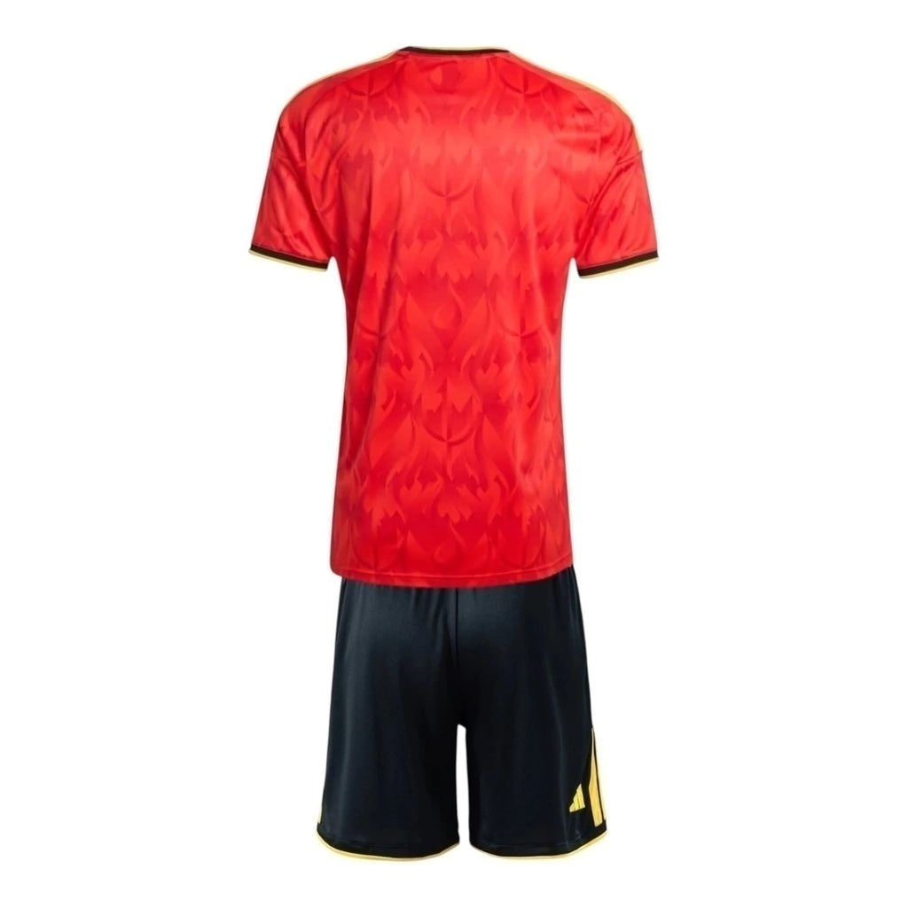 Kit Infantil Bélgica Home Copa 2026 - Pronta entrega
