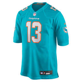Camisa NFL Dan Marino Aqua Miami Dolphins Game Retired Player - Pronta entrega