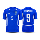 Camisa Brasil Away Retrô - 2002 Ronaldo Fenômeno - Pronta entrega