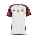 Camisa do Flamengo Feminina Away - 2025/2026 + Patchs Libertadores e Brasileiro