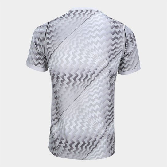 Camisa Corinthians Goleiro 2026 Cinza e Preto