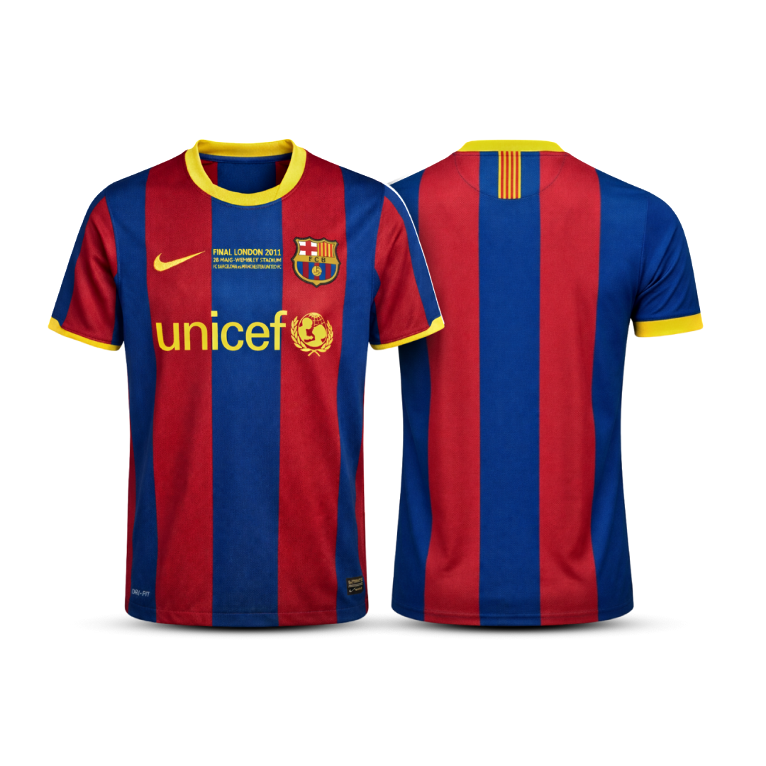 Camisa Retrô Barcelona Home 2010/11