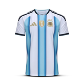 Camisa da Argentina Home Copa 2026 + Patch campeã mundial