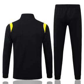 Conjunto de Inverno Brasil Jordan 2026 - Preto e amarelo