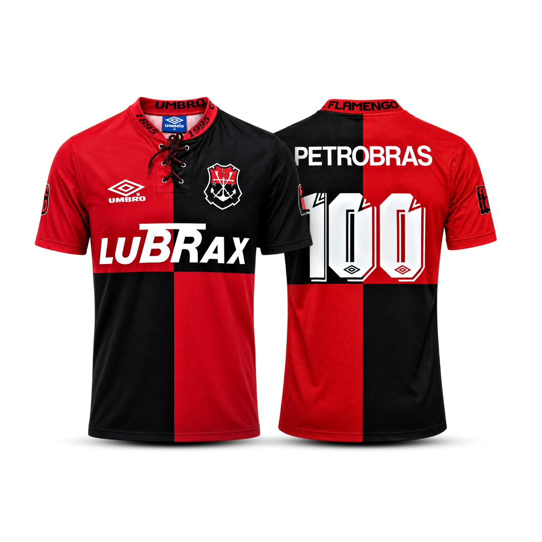 Camisa Flamengo Retrô Especial 100 anos