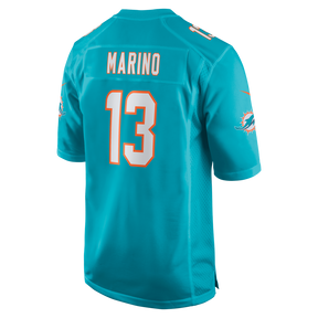 Camisa NFL Dan Marino Aqua Miami Dolphins Game Retired Player - Pronta entrega
