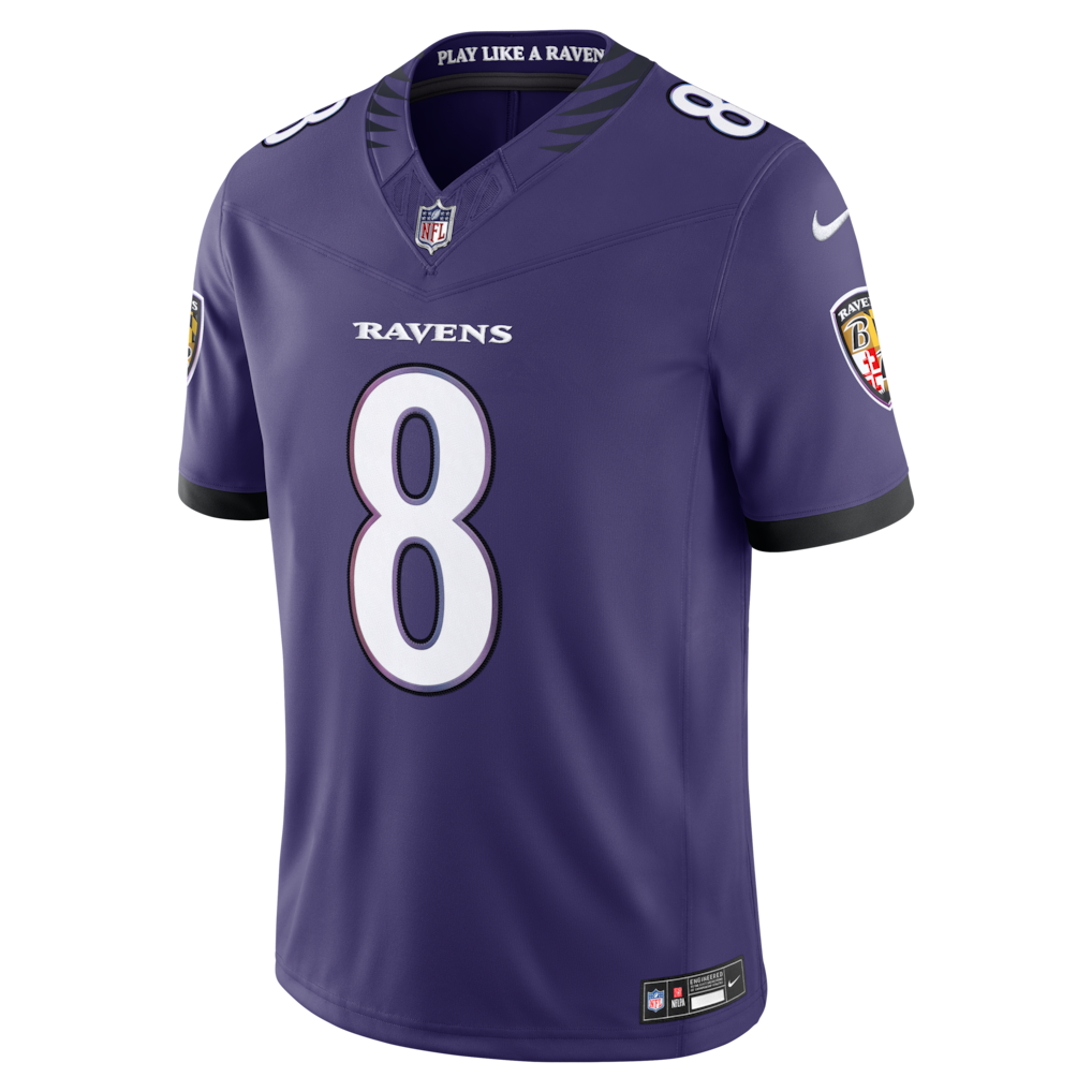 Camisa NFL Baltimore Ravens Vapor Limited Purple 2026 - Lamar Jackson