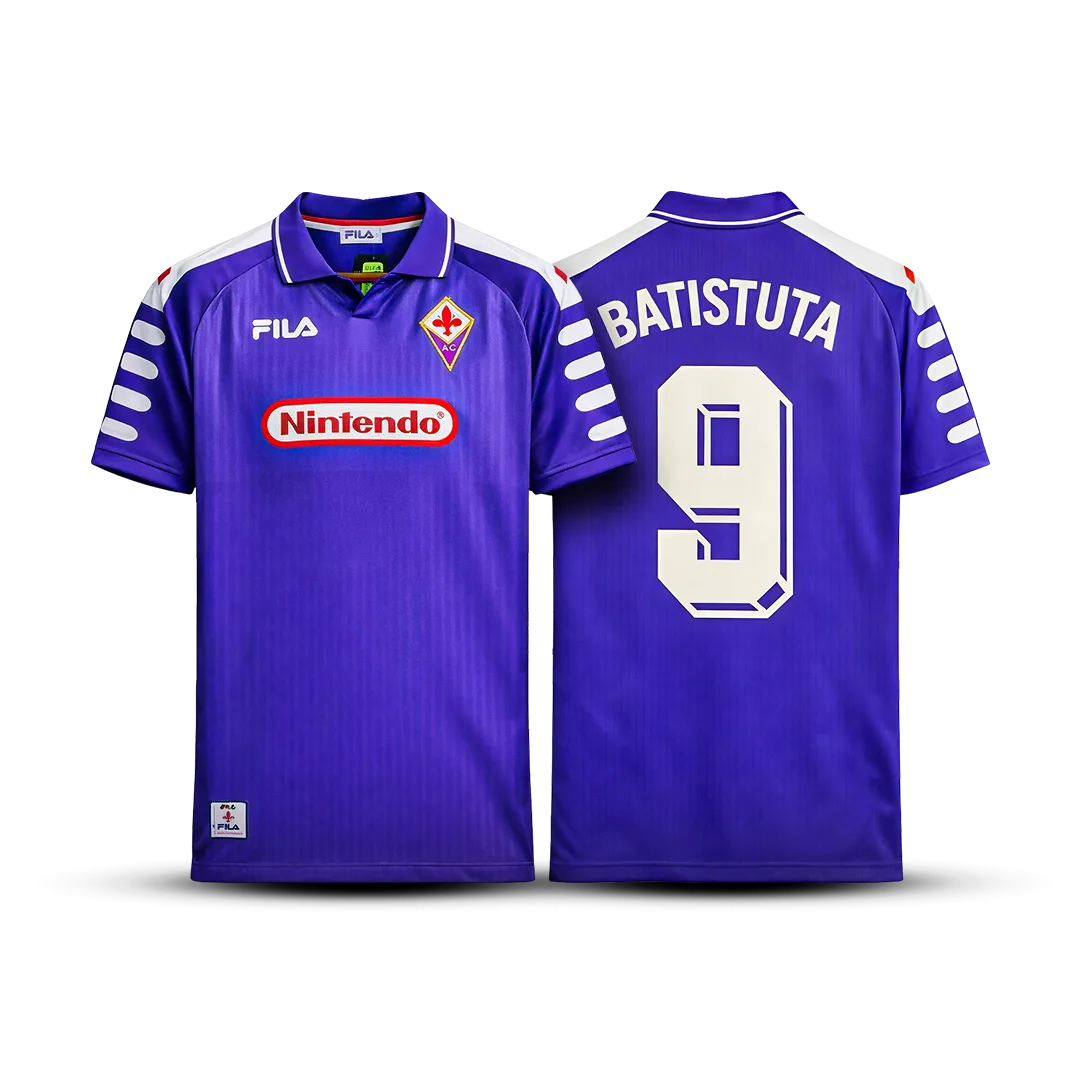 Camisa Fiorentina Retrô 1998/99 Home – Batistuta #9