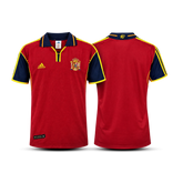Camisa Espanha Home Retrô - 2000