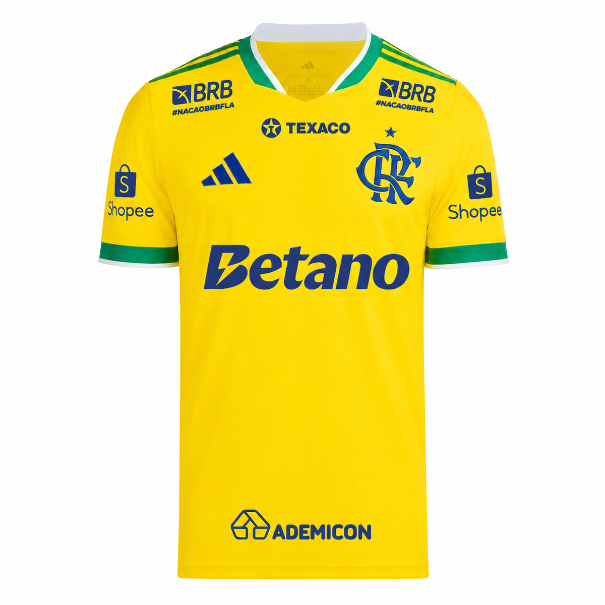 Camisa do Flamengo Edição Brasil 2026 - Todos os patrocínios