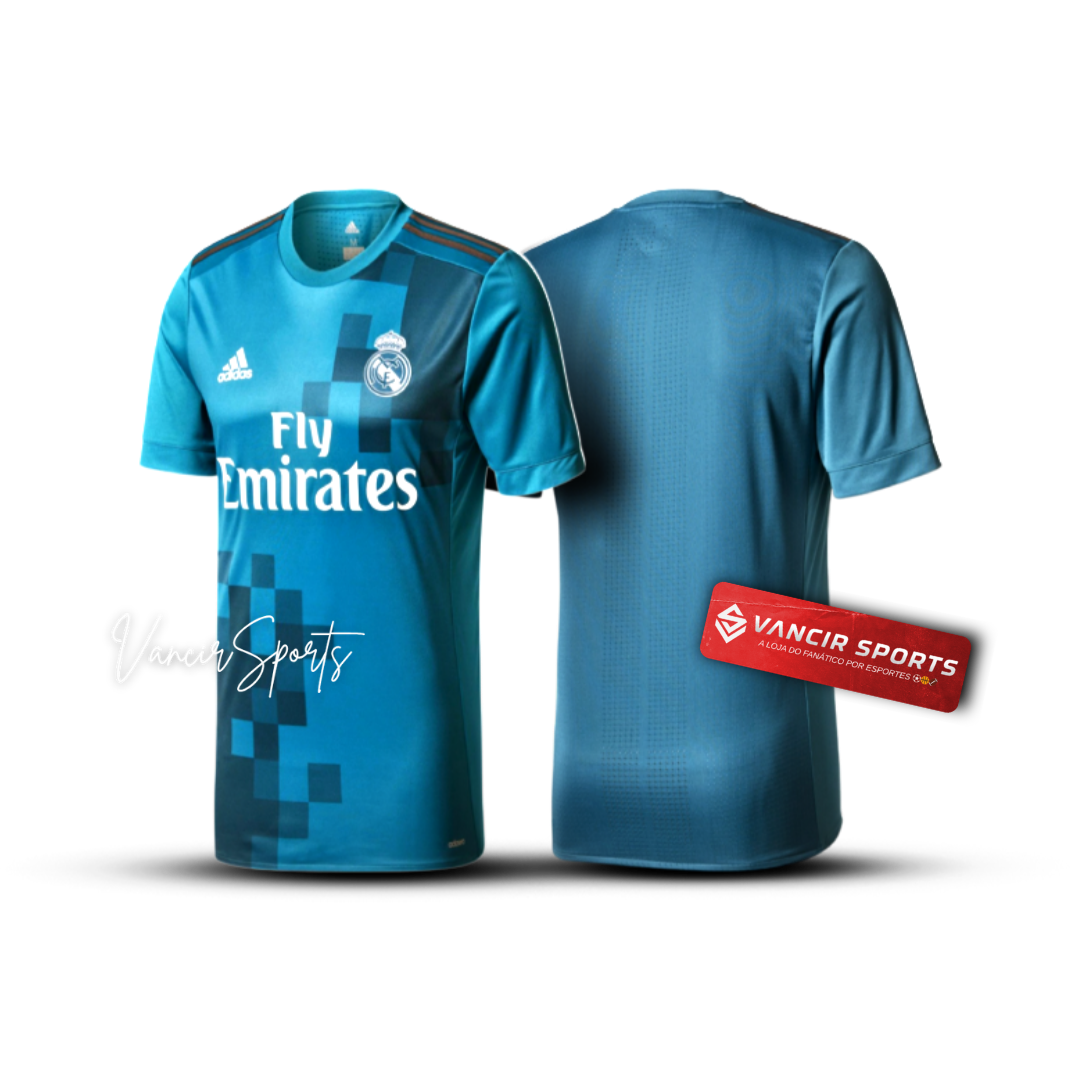 Camisa Retrô Real Madrid Third - 2017/18