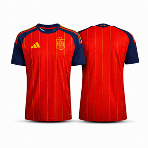 Camisa Espanha Home 2026 Torcedor Masculino - 2 estrelas