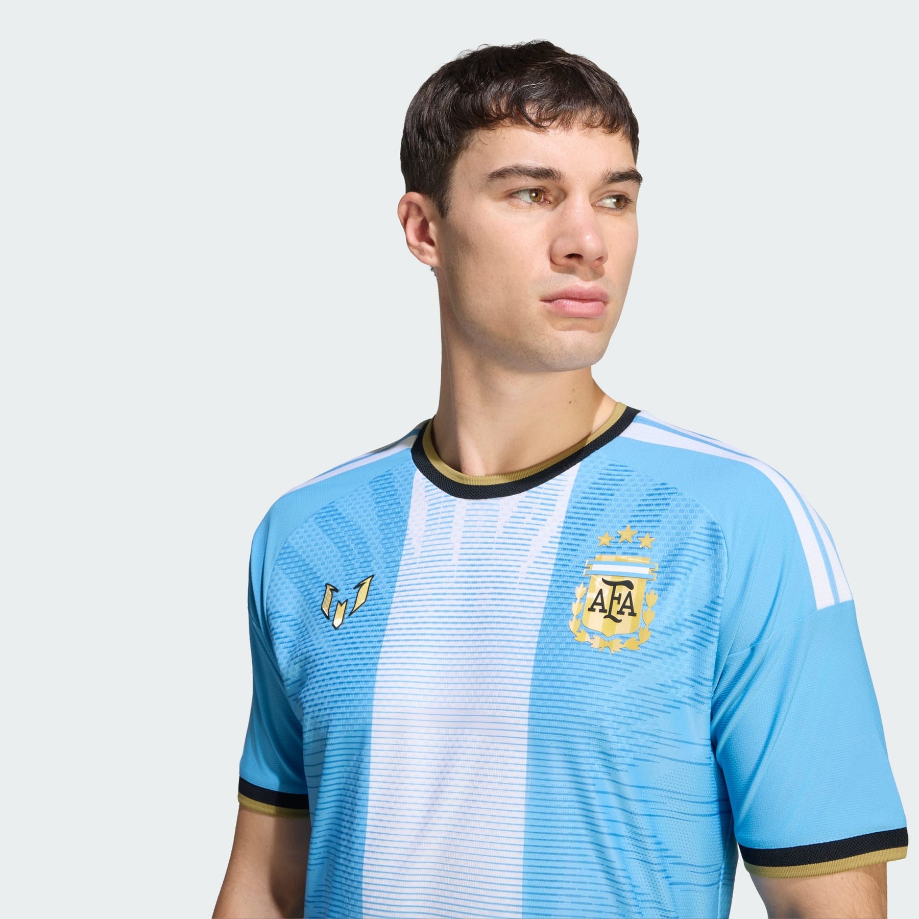 Camisa da Argentina Edição Especial de Despedida de Messi 2026 - Versão Jogador