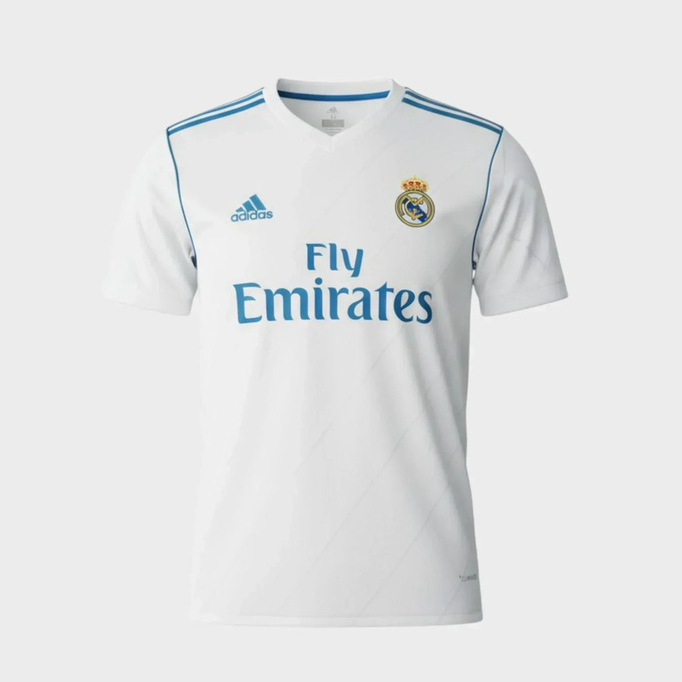 Camisa Retrô Real Madrid Home 2017/18 Torcedor Masculina