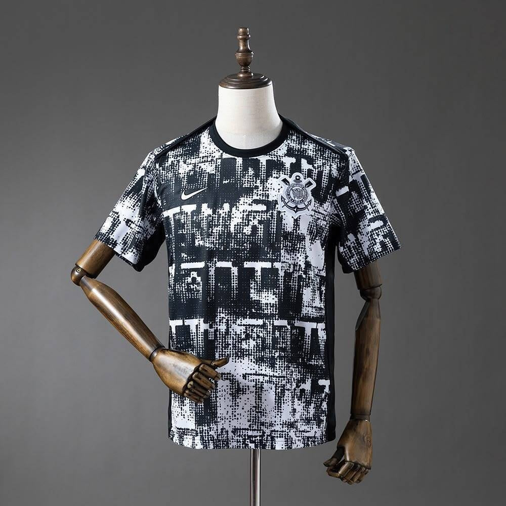Camisa Corinthians Pré-jogo 2026 - Pronta entrega