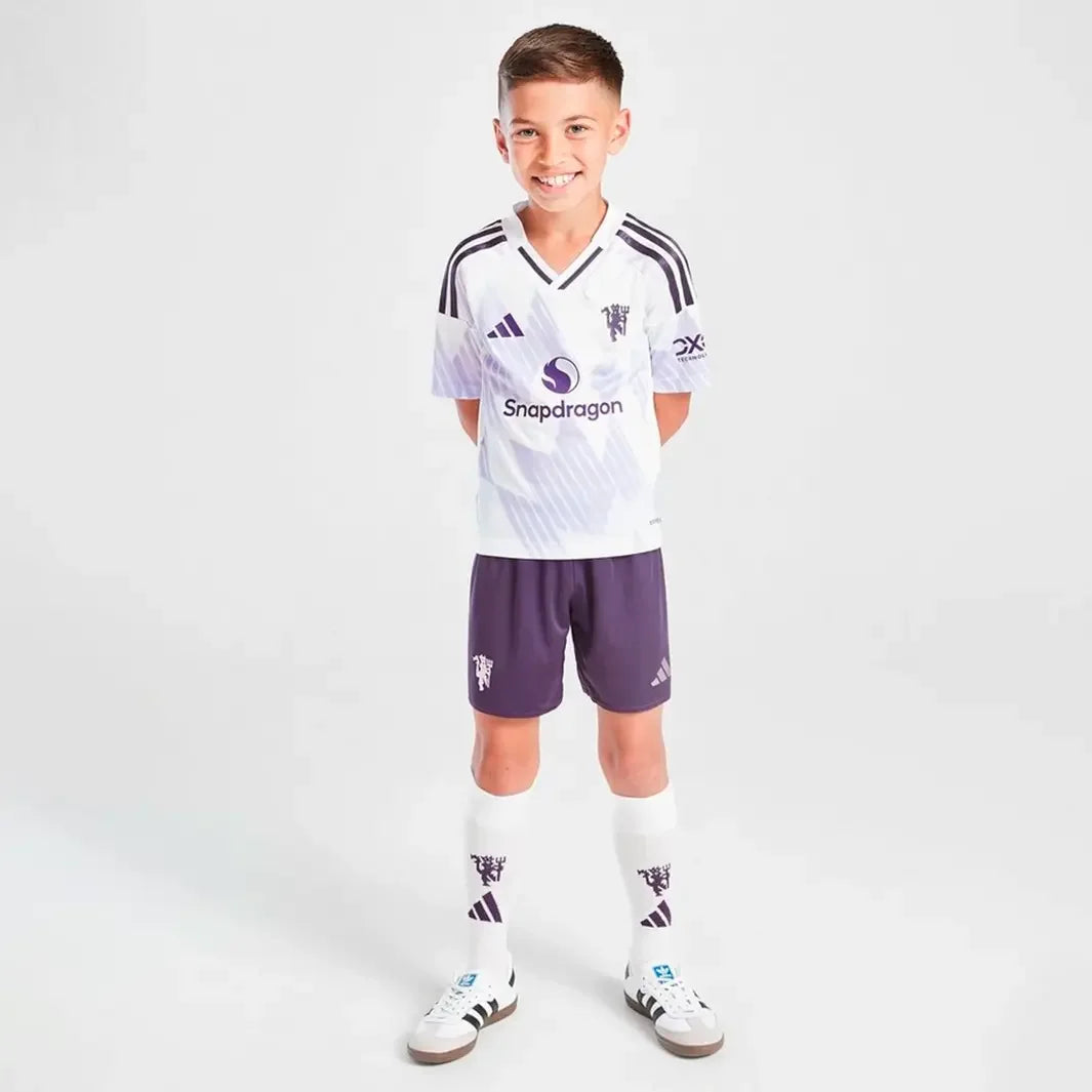 Kit Infantil Manchester United 2025/26 - Away