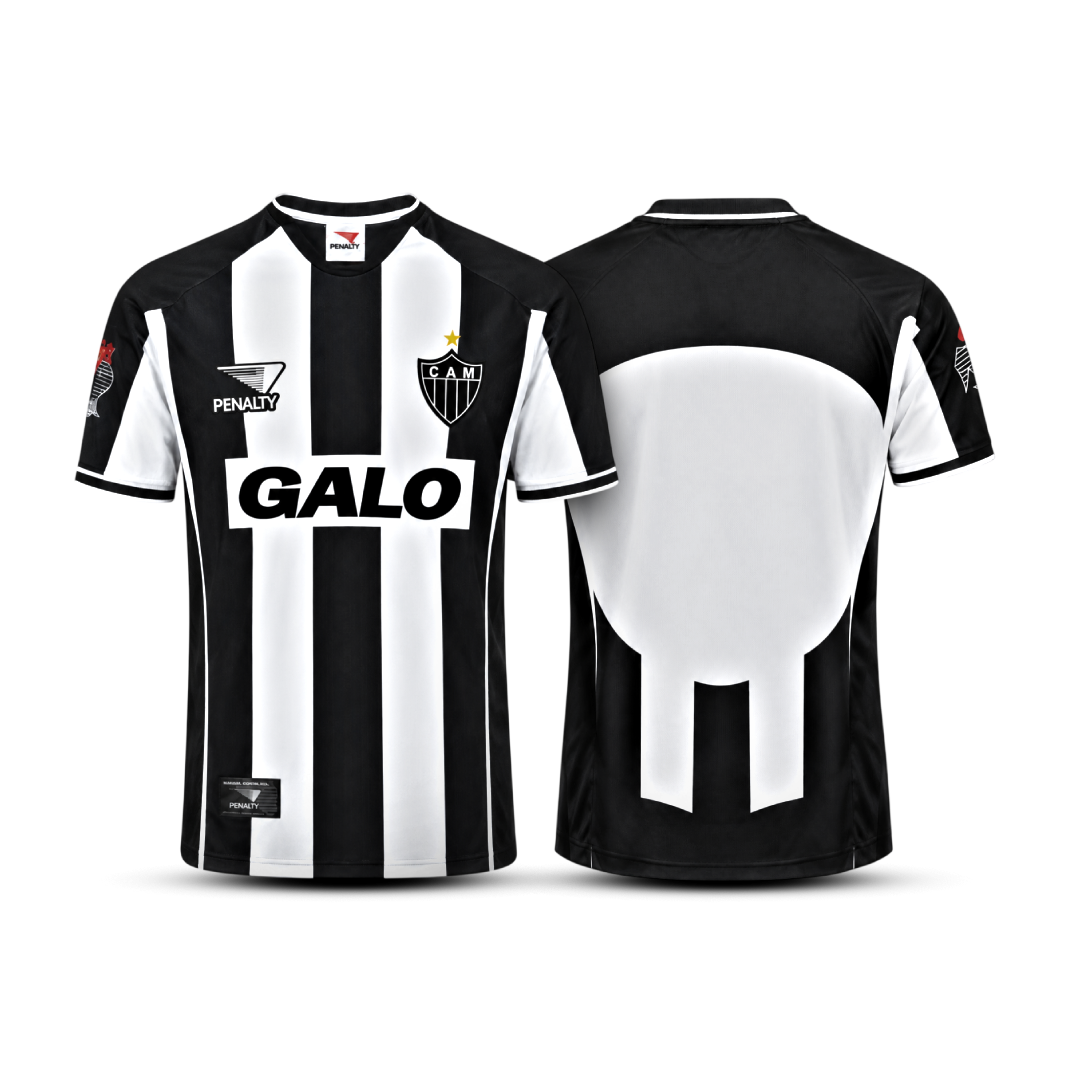 Camisa Atlético Mineiro Home Retrô - 2000