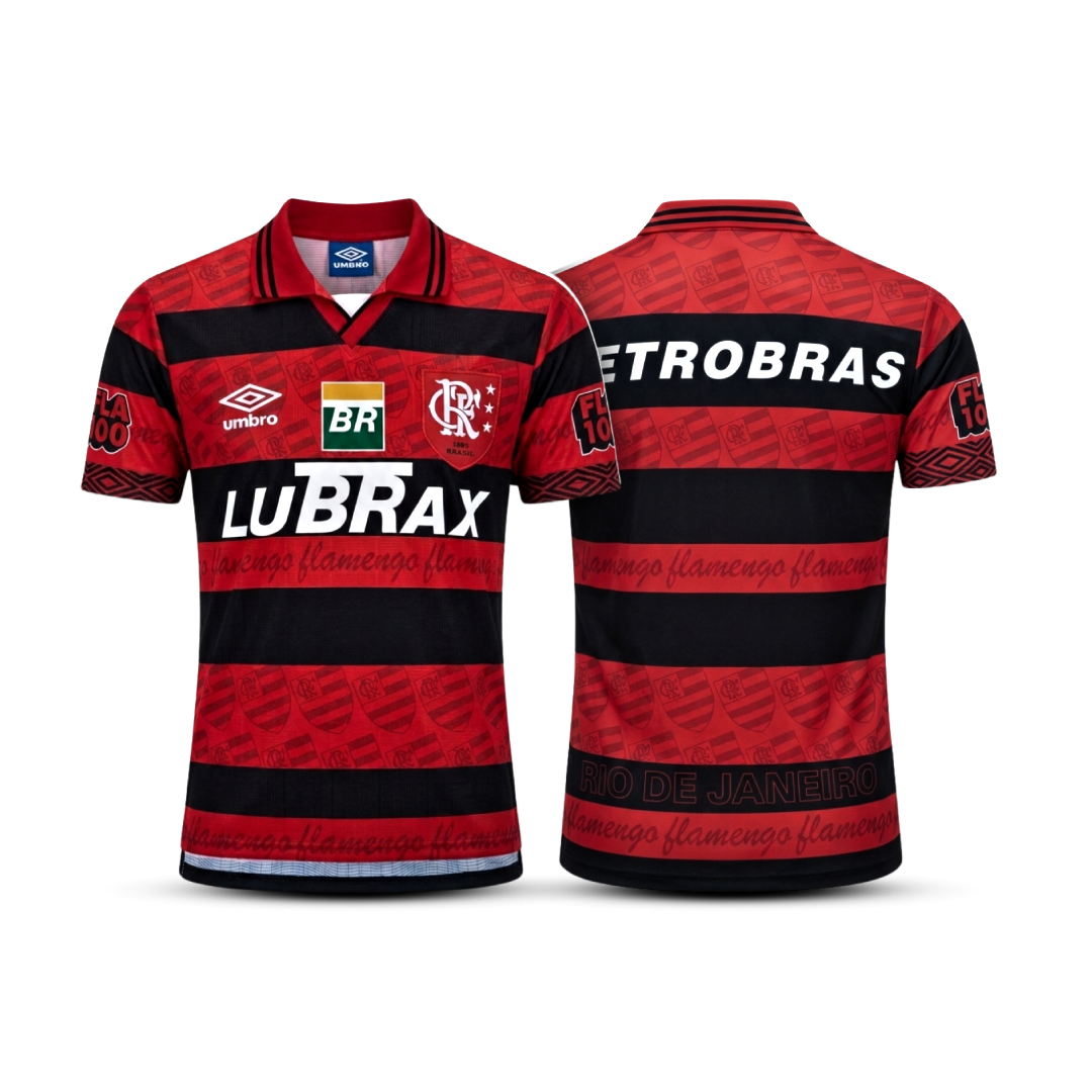 Camisa Flamengo Retrô Centenário 1995