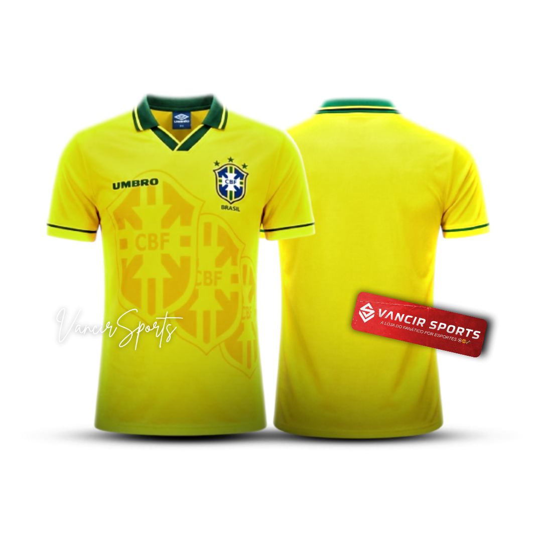 Camisa Brasil Home Retrô - 1994