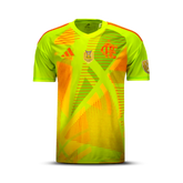 Camisa do Flamengo Goleiro Home - 2025/2026 + Patchs Libertadores e Brasileiro