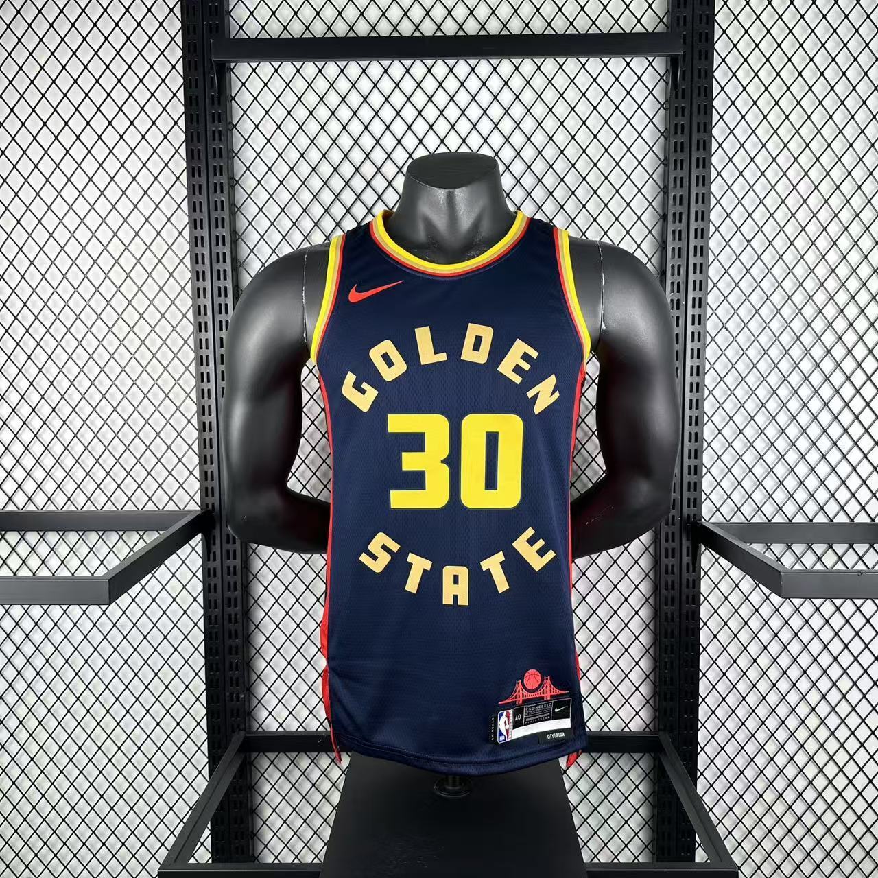 Regata Golden State Warriors City Edition NBA 2025 - Steph Curry