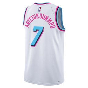 Regata Miami Heat Vice Edition NBA - Giannis Antetokounmpo