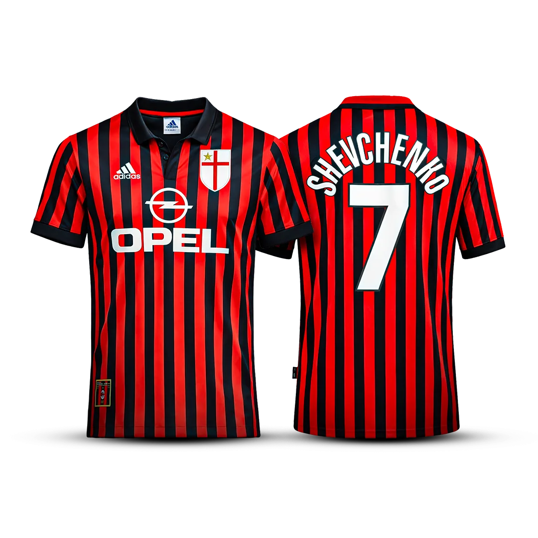 Camisa Milan Retrô 1999/00 Home – Shevchenko #7
