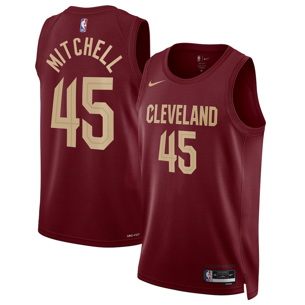 Regata Houston Cleveland Cavaliers Edition NBA 25/26 - Donovan Mitchell