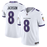 Camisa NFL Baltimore Ravens Vapor Limited White 2026 - Lamar Jackson