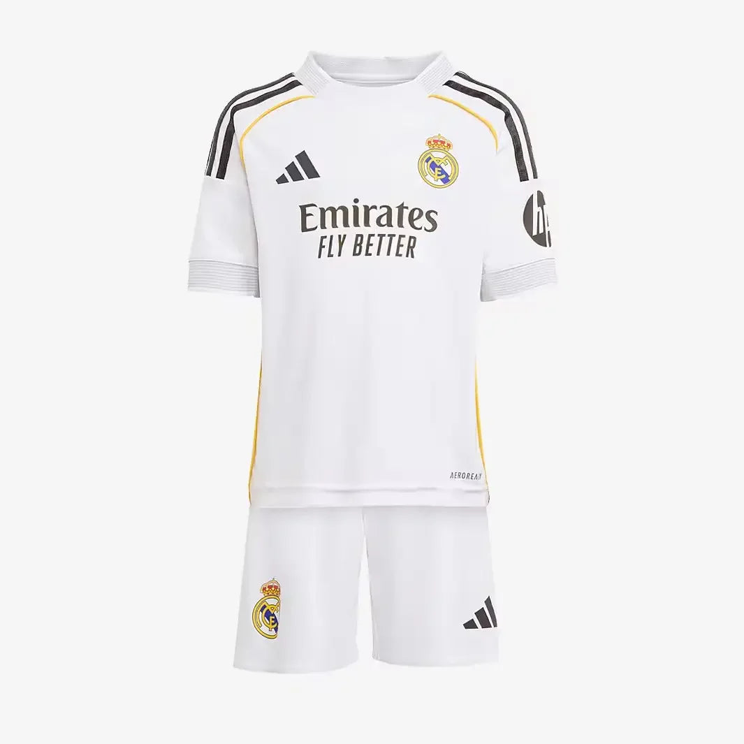 Kit Infantil do Real Madrid 2025/26 Home