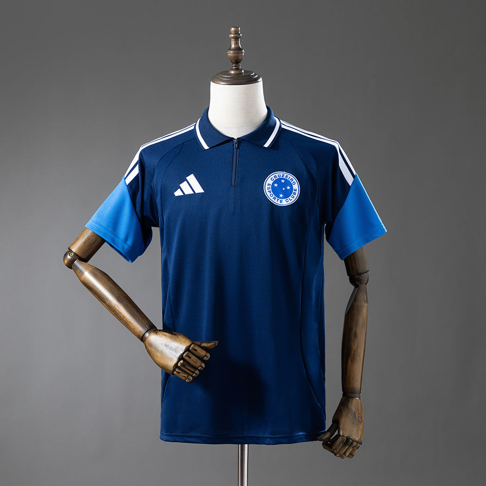 Camisa Polo do Cruzeiro Treino 2026 - Masculina Torcedor Lançamento