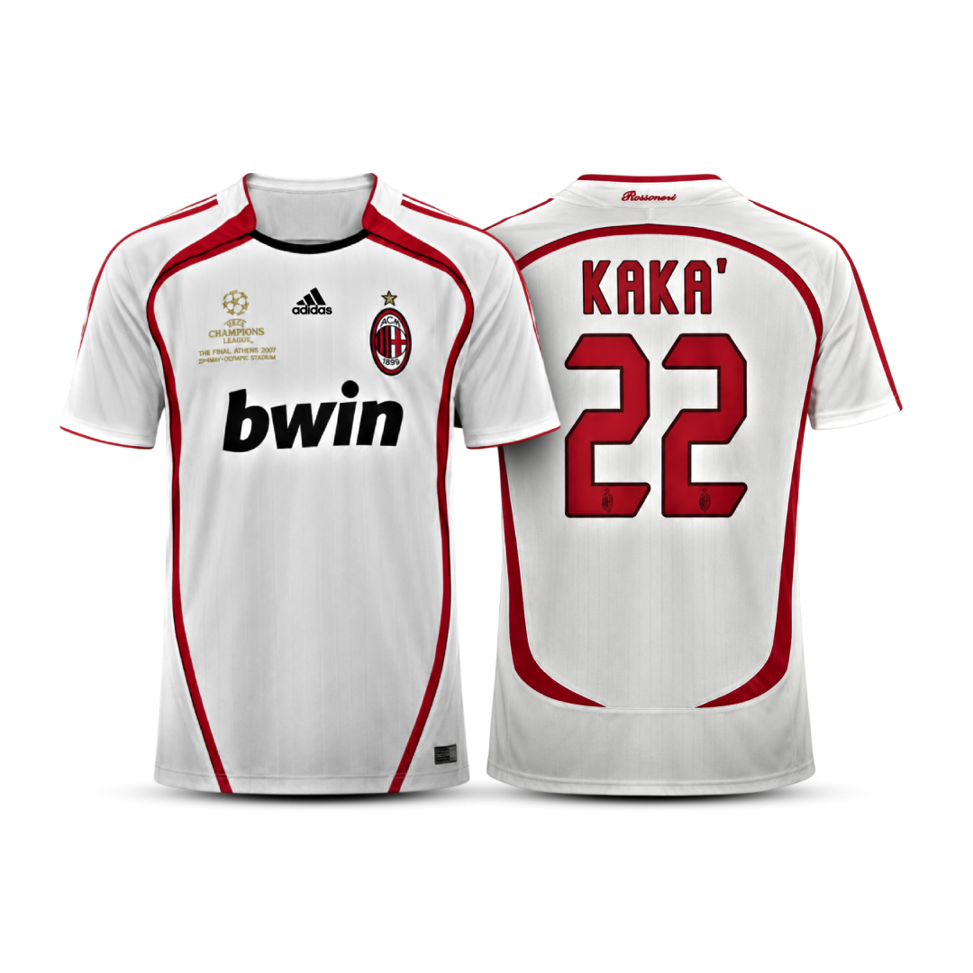 Camisa Milan Away Retrô 2006/07 - Kaka' - Pronta entrega
