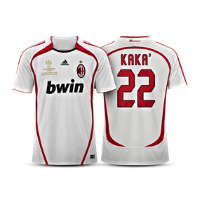 Camisa Milan Away Retrô 2006/07 - Kaka' - Pronta entrega