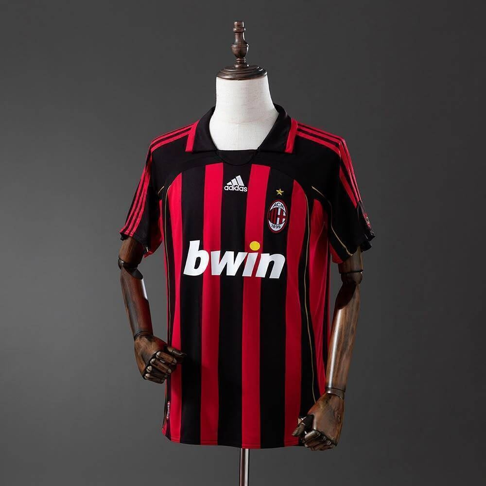 Camisa Milan Home Retrô 2006/07 - Kaka' - Pronta entrega