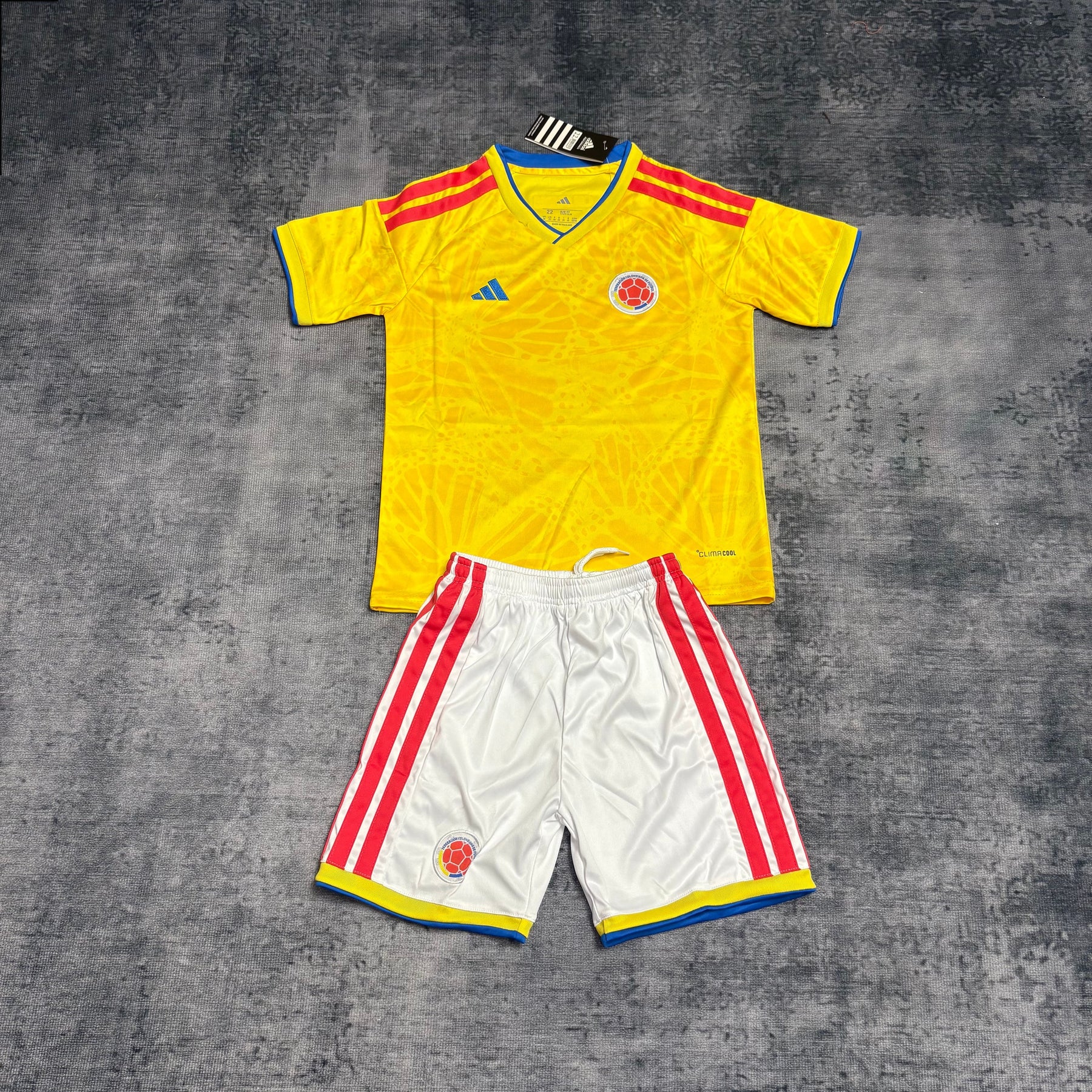 Kit Infantil Colômbia Home Copa 2026