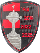 PATCH CONMEBOL LIBERTADORES TITULOS ANOS - FLAMENGO