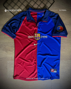 Camisa Barcelona Retrô Centenário - Pronta entrega
