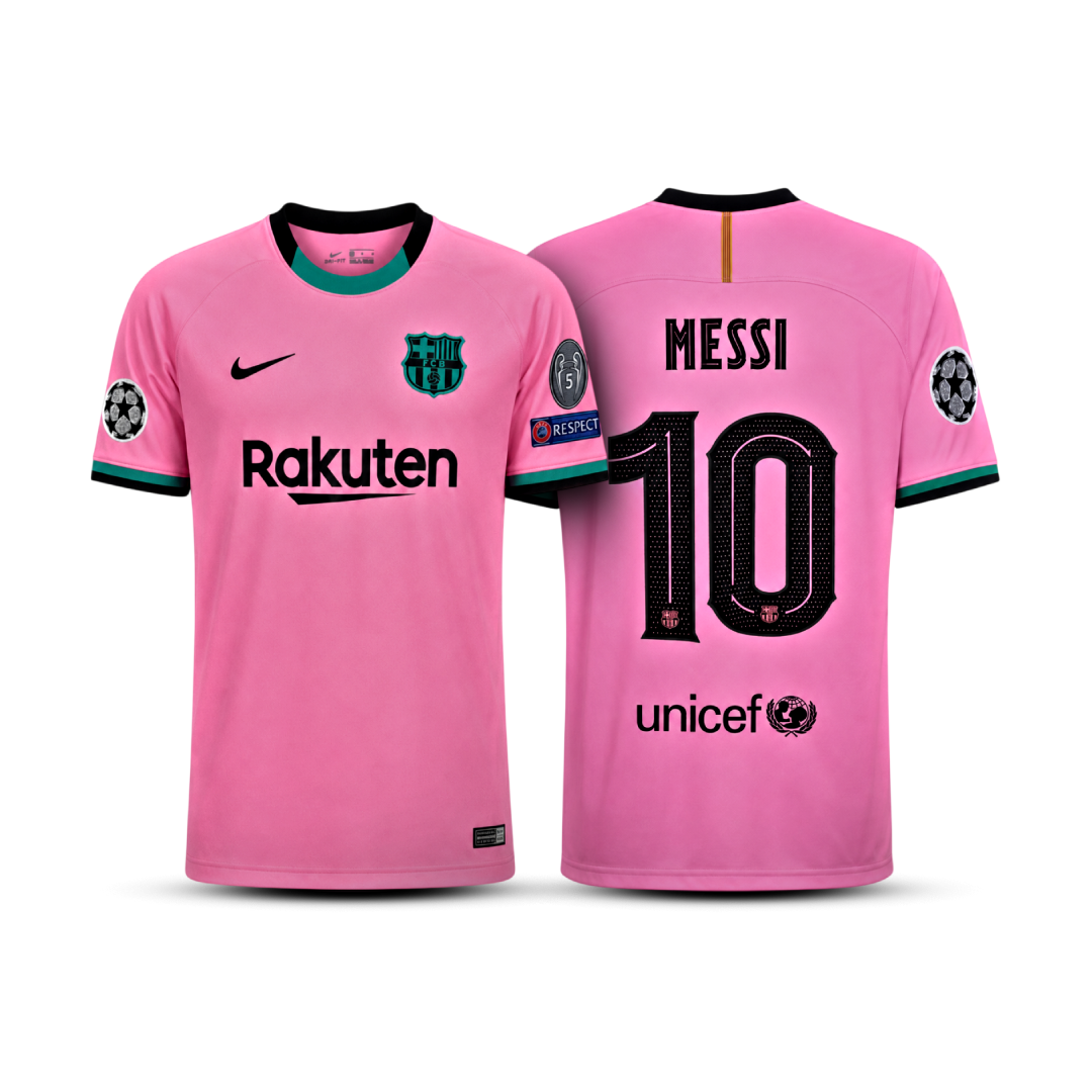 Camisa do Barcelona Retrô 2020/21 Third – Messi #10