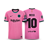 Camisa do Barcelona Retrô 2020/21 Third – Messi #10