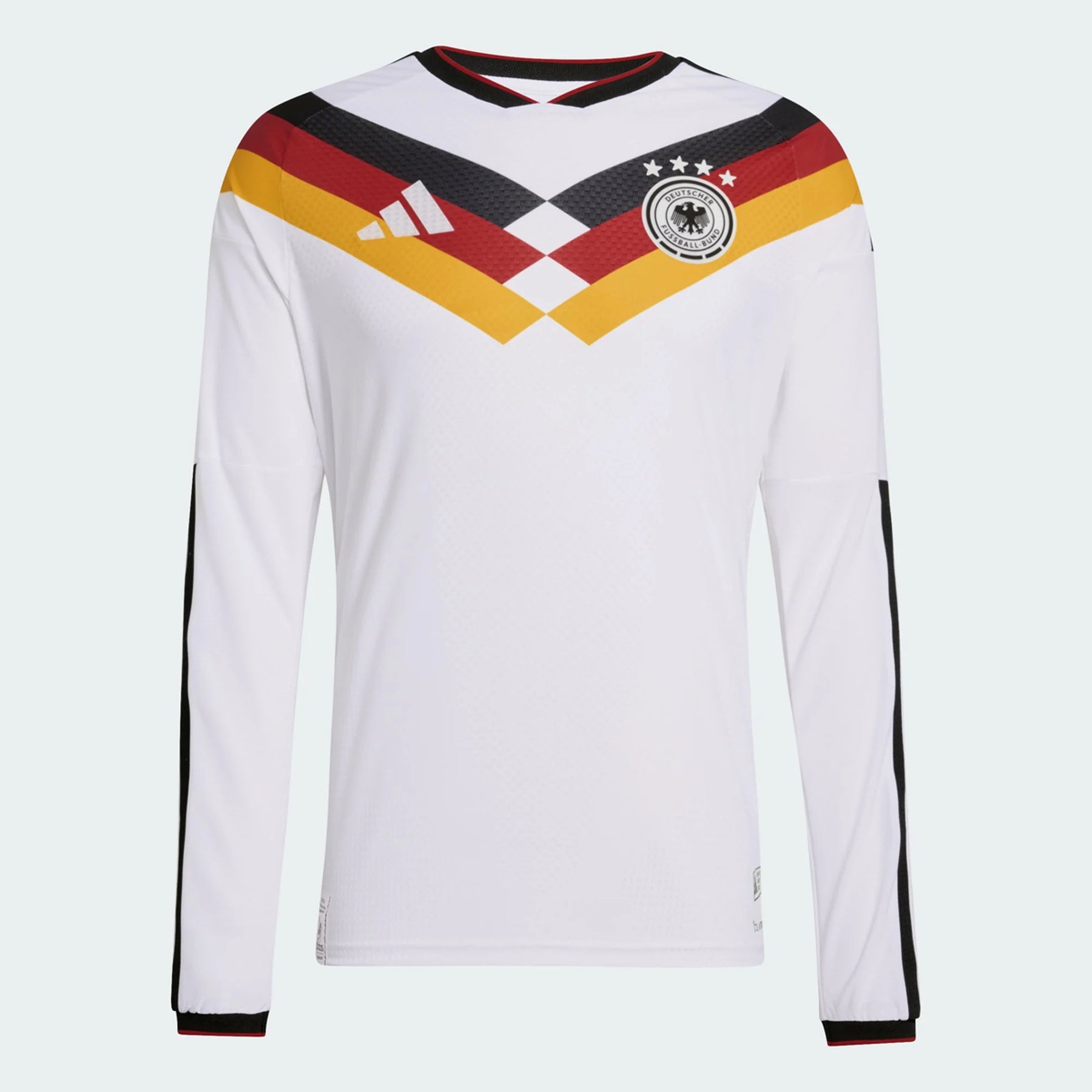 Camisa da Alemanha Home Copa 2026 - Versão Jogador Manga Longa