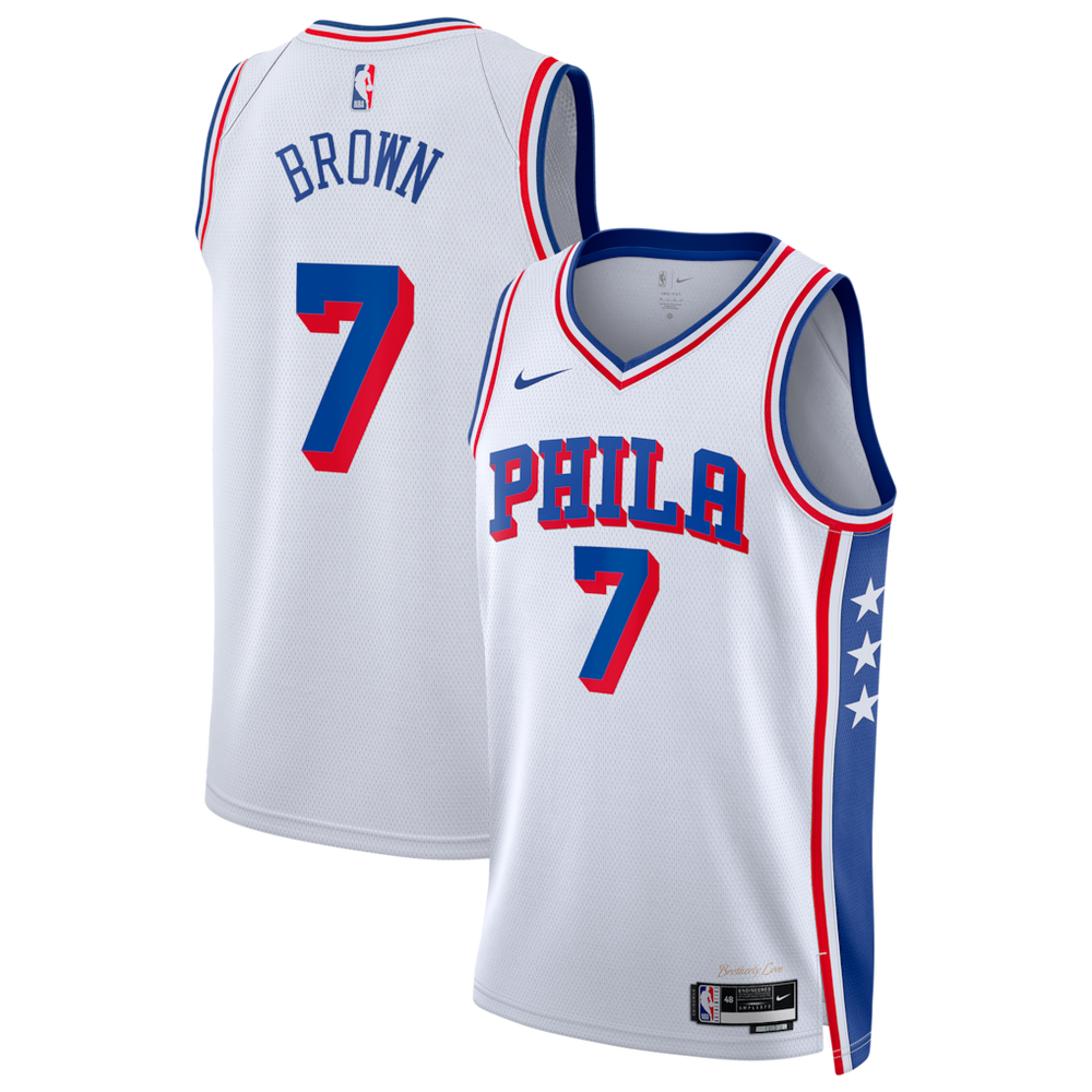 Regata Philadelphia 76ers Association Edition NBA - Jaylen Brown