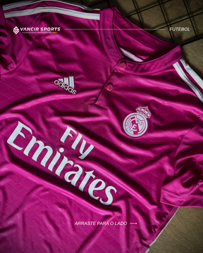 Camisa Real Madrid Retrô Away 2014/15 - Pronta entrega